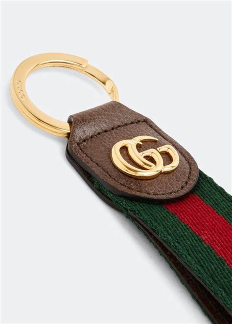 vintage gucci double keychain 042|gucci ophidia keychain.